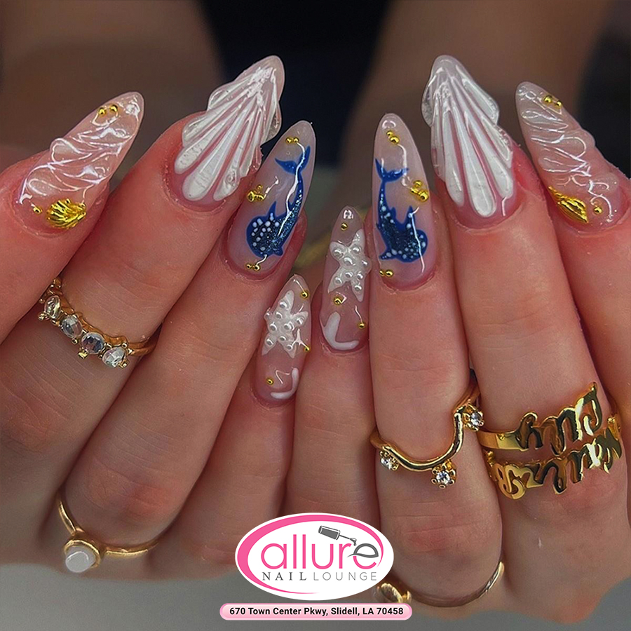 Allure Nail Lounge_Summer nail design